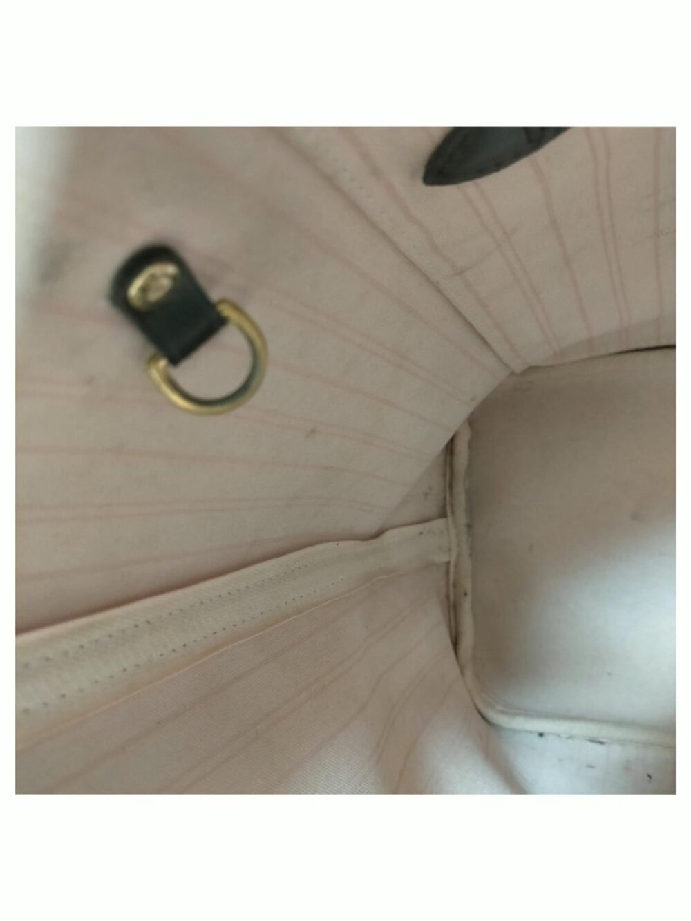 Authentic Louis Vuitton Neverfull MM Damier Ebene Tote Brown LV Shoulder Bag - Picture 11 of 16